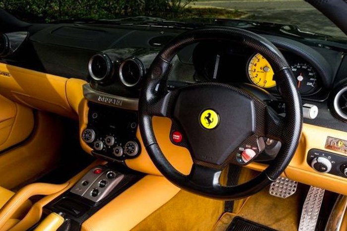 Ferrari 599 de Eric Clapton interior