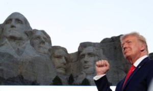 Trump monte rushmore