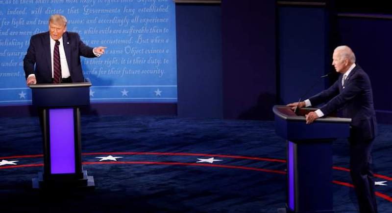 donald trump debate virtual debate virtual