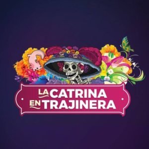 la catrina en trajinera xochimilco
