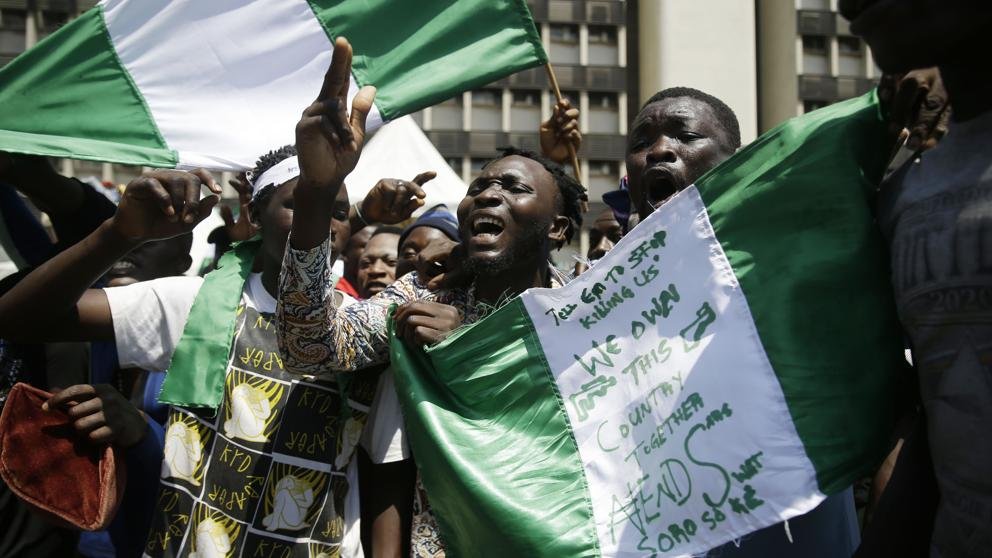 nigeria1 Soldados disparan contra manifestantes en Nigeria