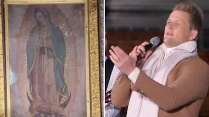¿Competencia de arreglos guadalupanos?