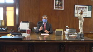 El titular de la SEP Esteban Moctezuma dio un mensaje de Ano Nuevo