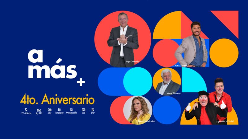 a mas 4 aniversario