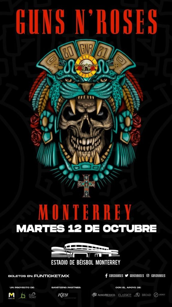 GUNS AND ROSES MTY 2021