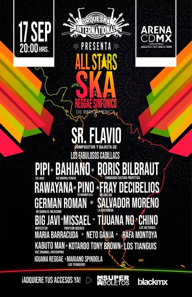 ORQUESKA ARENA CDMX CARTEL