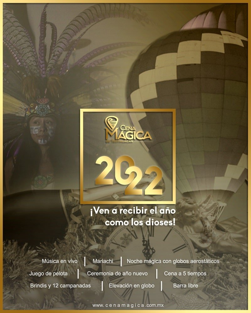 TEOTIHUACAN CENA MAGICA AMENIDADES