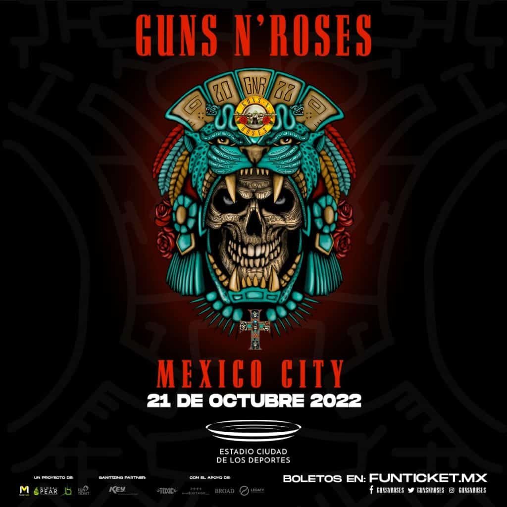 GUNS AND ROSES 2022 CDMX CARTEL