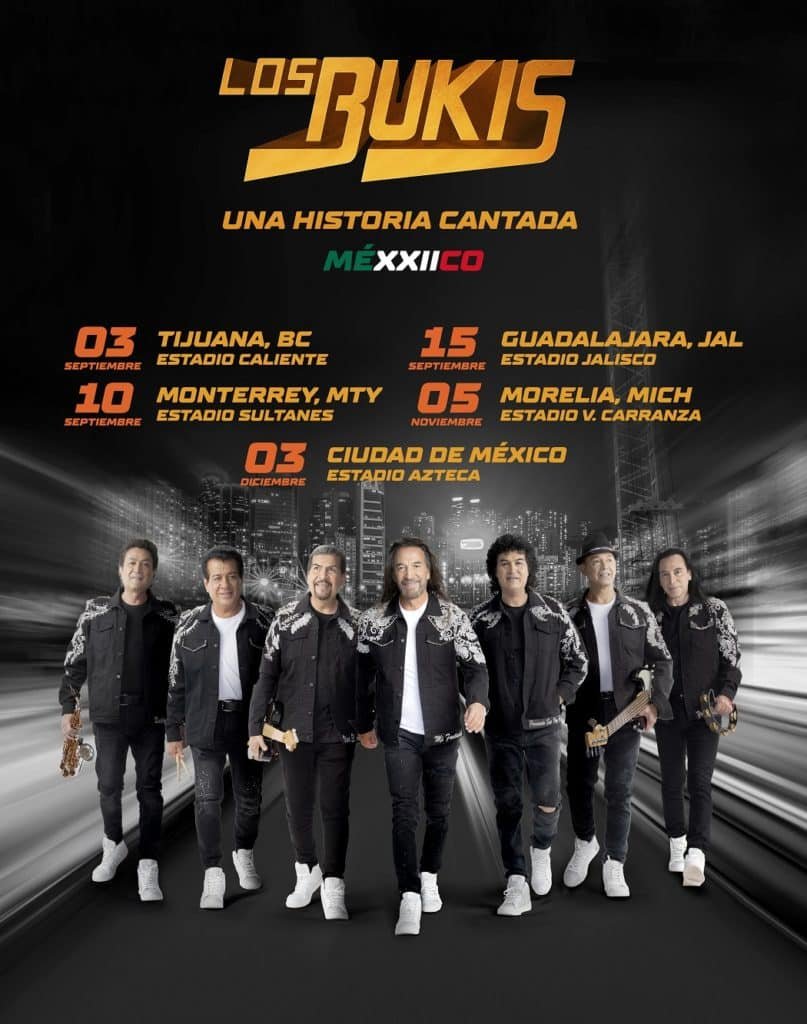 BUKIS CARTEL GIRA MEXICO 2022