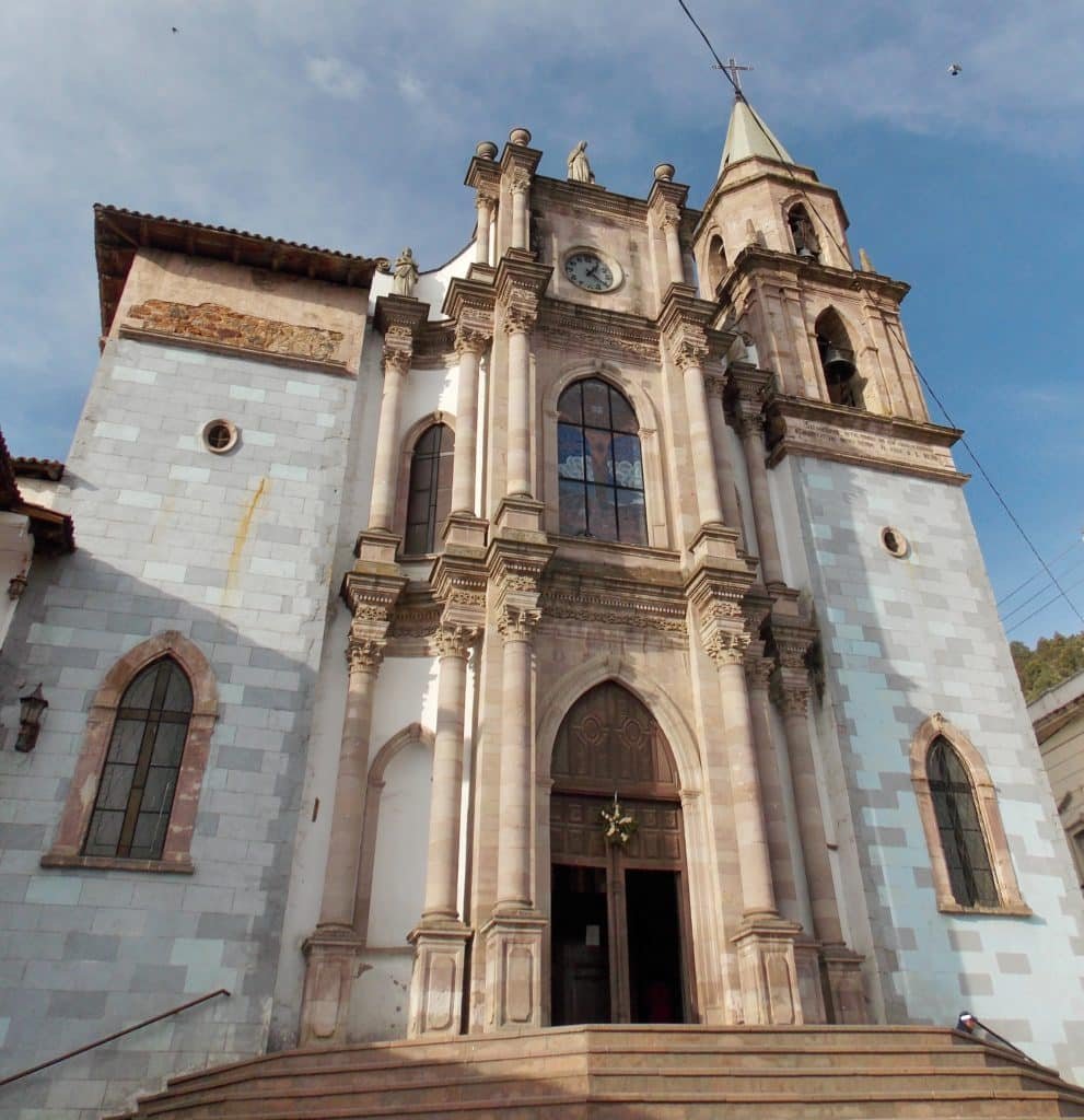 Angangueo Parroquia de San Simon Apostol