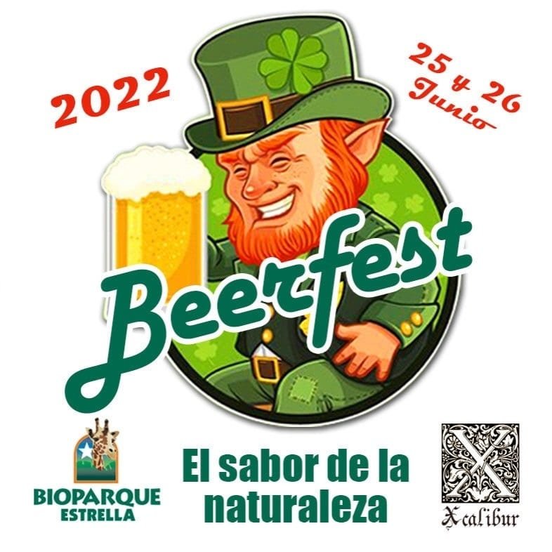 BEERFEST BIOPARQUE ESTRELLA JUN 2022 CARTEL