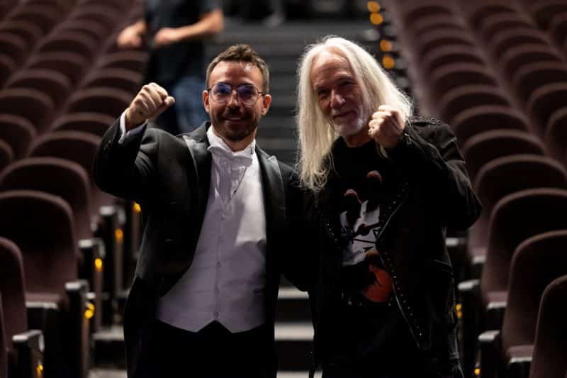 SCORPIONS SINFONICO JOE WYMAN FOTO1
