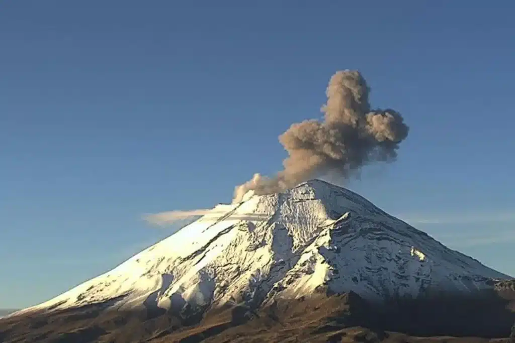 volcán Popocatépetl