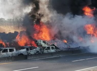 accidente en autopista Zapotlanejo-Lagos de Moreno