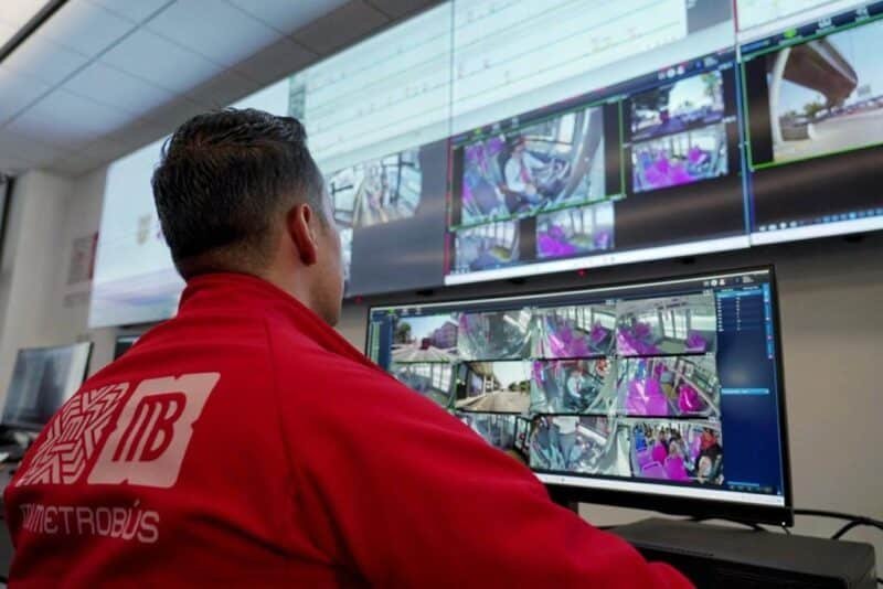 centro de control DEL metrobús