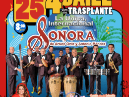 Cartel 4° Baile por un trasplante