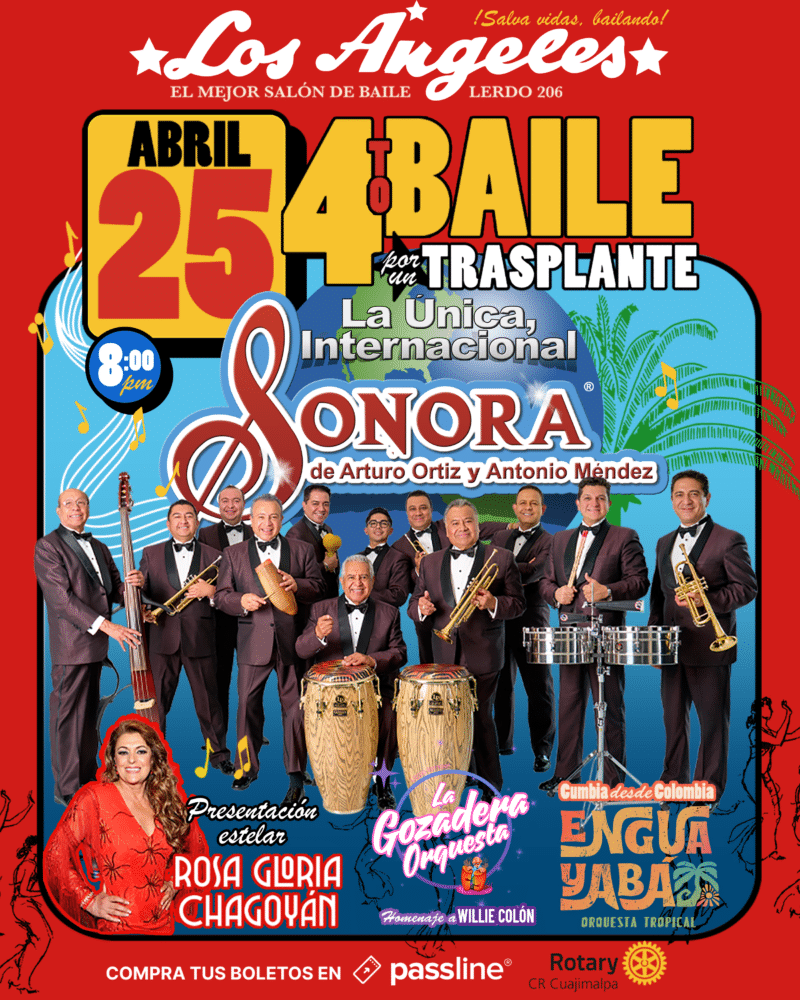 Cartel 4° Baile por un trasplante