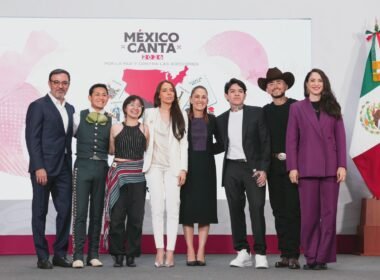 PRESIDENTA CLAUDIA SHEINBAUM PRESENTA SEGUNDA EDICION DE MEXICO CANTA POR LA PAZ Y CONTRA LAS ADICCIONES FOTOS.SC GERARDO LUNA4