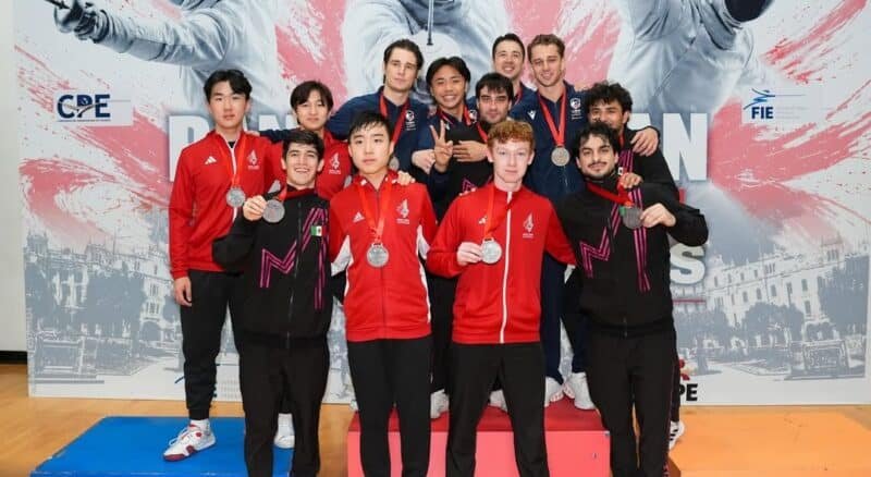 Congratulations to the Panamerican Senior Championships medallists Men s Team Foil T
