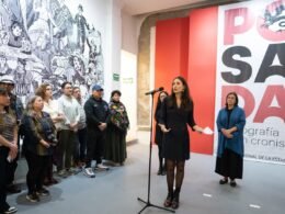 INAUGURA LA EXPOSICION POSADA. CARTOGRAFIA DE UN CRONISTA. Fotos Gerardo Luna SC 3
