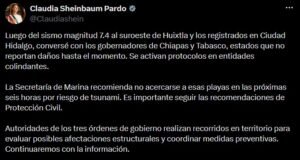 Sismo 7.4