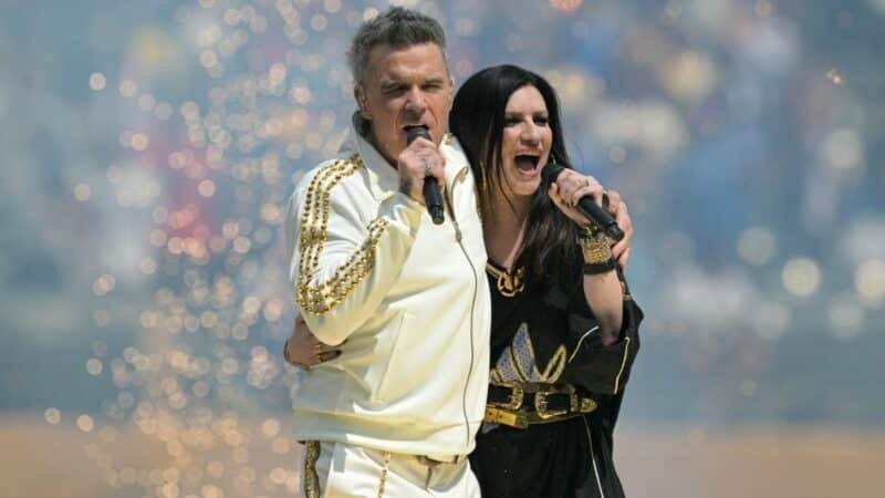 robbie williams y laura pausini 125407